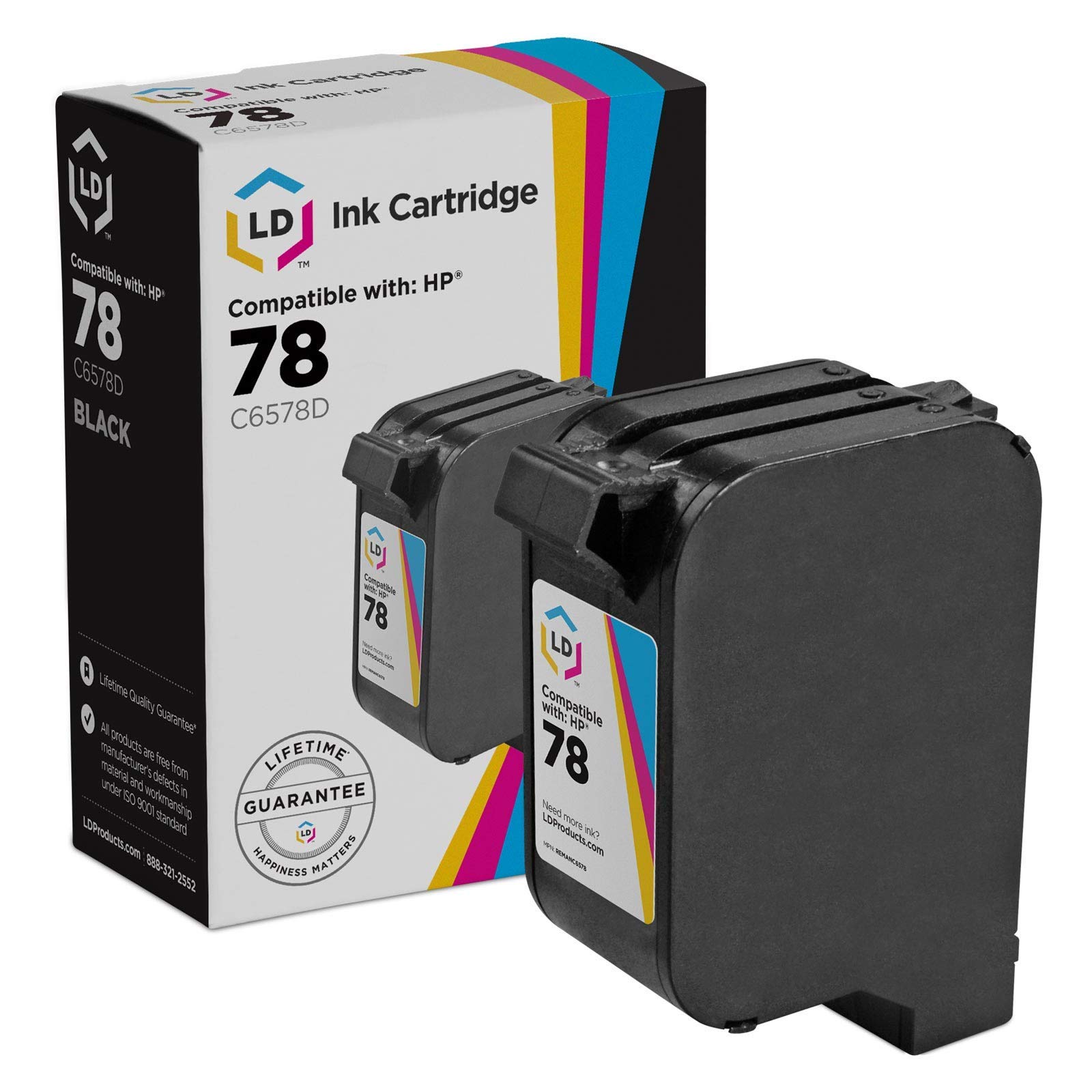 Amazon.com: LD Remanufactured Ink Cartridge Replacement for C6578D